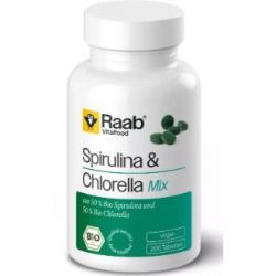 ALGA SPIRULINA+CHLORELLA 440mg 200 cpr BIO VEGAN SG