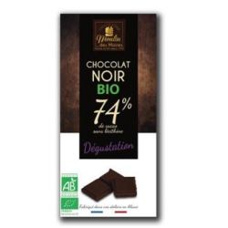 CIoccolato nero 74% cacao 100 gr BIO
