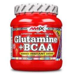 GLUTAMINA + BCAA 300 GRAMMI FRUTTE DEL BOSCO