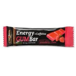ENERGY GUM BAR STRAWBERRY + CAFFEINE 1 X 30 G