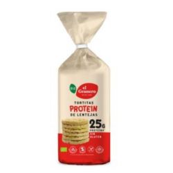 TORTITAS PROTEIN di lenticchie 125 gr BIO VEGAN SG