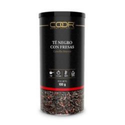 COOR TE NERO CON FRAGOLE 100GR