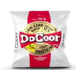 DOCOOR 4x70 GR Relleno di crema di fragola