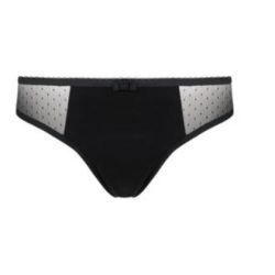 BRAGUITA MENSTRUALE COTONE ORGANICO-BAMBU-NERO-XL
