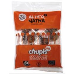 CHUPIS caramelle CON PALO 8uds BIO