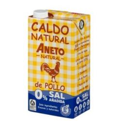 CALDO NATURALE DI POLLO 0% senza sale aggiunto 1 lt