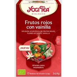 YOGI TEA FRUTTI ROSSI con vaniglia 17infusioni BIO