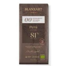 CHOCOLATE PERU 81% s/zuccero s/edulcorante 75 gr ECO