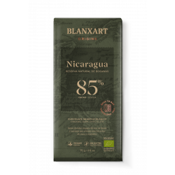 CHOCOLATE NERO 85 % NICARAGUA 28 gr ECO
