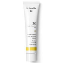 CREMA SOLARE facciale SPF30 con colore tubo 40ml.