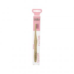 CEPILLO DENTAL BAMBU - rosa