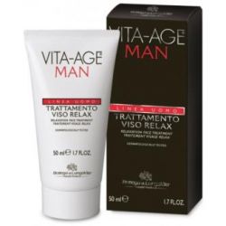 VITA-AGE UOMO trattamento facciale rilassante 50ml.