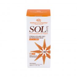 SOL LEON crema facciale solare SPF 50 alta prot. 50ml