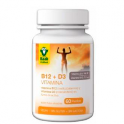 VITAMINA B12/D3 sapore frutti di bosco 60cpr.