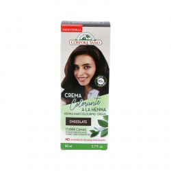 CREMA COLORANTE HENNA cioccolato 80ml.
