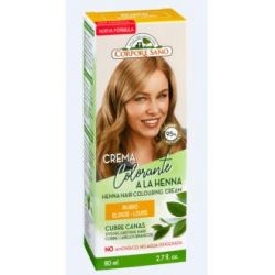 CREMA COLORANTE HENNA biondo 80ml.