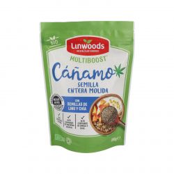 SEMI DI CANAPA macinati lino e chia 200gr. BIO