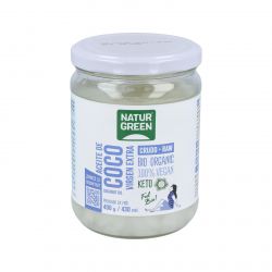 OLIO VIRGENE DI COCCO 1ª pressione fredda 400gr. BIO