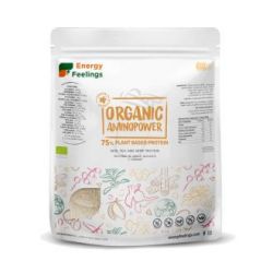 ORGANIC AMINOPOWER 75% vaniglia 500gr ECO VEGAN SG