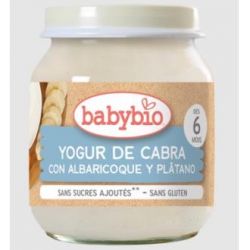 YOGUR DE CABRA albicocca-banana 6mesi 2udsx130