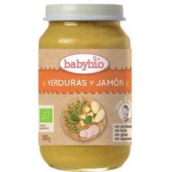 OMOGENEIZZATO VERDURE E PROSCIUTTO 8mesi 200gr. BIO