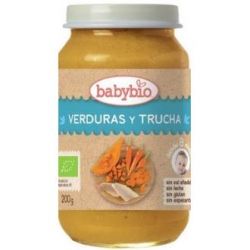 OMOGENEIZZATO VERDURE E TROTA 8mesi 200gr. BIO