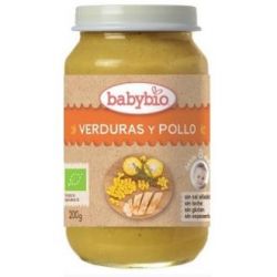 OMOGENEIZZATO VERDURE E POLLO 8mesi 200gr. BIO SG