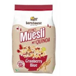 MUESLI CRANBERRY BLUE QUINOA 450gr. BIO
