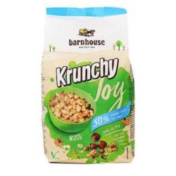 MUESLI KRUNCHY JOY nocciole 375gr. BIO S/A