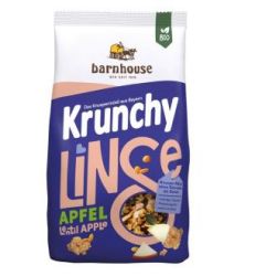 MUESLI KRUNCHY PROTEICO lenticchia-mela 325gr. BIO