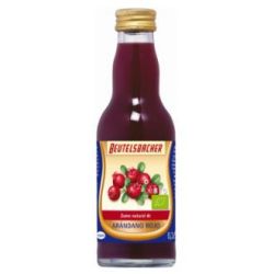 SUCCO DI MIRTILLO ROSSO 200ml. ECO