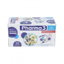 BIE3 PHARMA 3 DIETA & DETOX infusion 25sbrs.