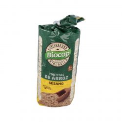 TORTITAS DI RISO con sesamo 200gr. BIO