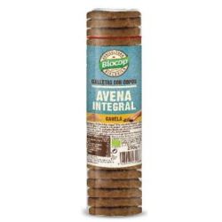 BISCOTTI DI AVENA integrali con cannella 250gr. BIO