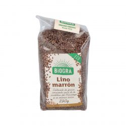SEMILLAS DI LINO MARRONE 250gr. BIO