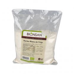 FARINA DI GRANO bianca 500gr. ECO - BIONSAN