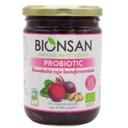 REMOLACHA ROSSA lactofermentata jengibre 420gr. ECO