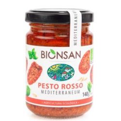 PESTO ROSSO con pinoli 140gr. ECO