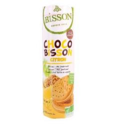 biscotti DI CHOCO BISSON LIMONE 300gr. BIO