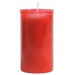 VELA 06 GIORNI ROSSO 1uds