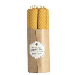 VELA CERA DI API RUSC1-7 2x20cm 7uds.