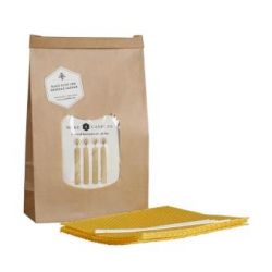 RUSCKIT kit per fare candele cera d'api 15x24cm