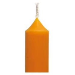 VELA CANDELA IRIS 5 N17 arancione 2x20cm 20uds.