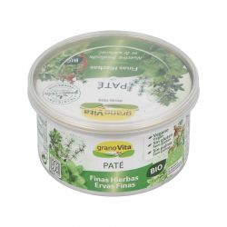 PATE VEGETAL alle finas hierbas 125gr. BIO