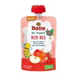 SMOOTHIE RED BEE mela-fragola 8mesi 100g DEMETER