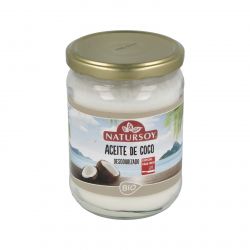 Olio di cocco desodorato 400ml. BIO