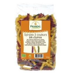 ESPIRALES TRICOLOR DI GRANO QUINOA 500gr. BIO