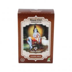 HENNA POLVERE CASTANO MEDIO 100gr. ECO