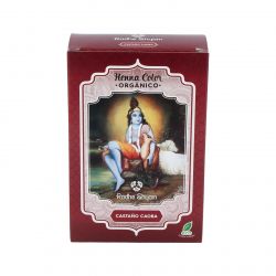 HENNA POLVERE CASTANO CAOBA 100gr.