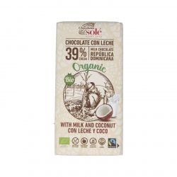 CHOCOLATE CON LATTE E COCCO 100gr. ECO SG